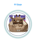Cama Pet Club Girafa Safári para cães e gatos