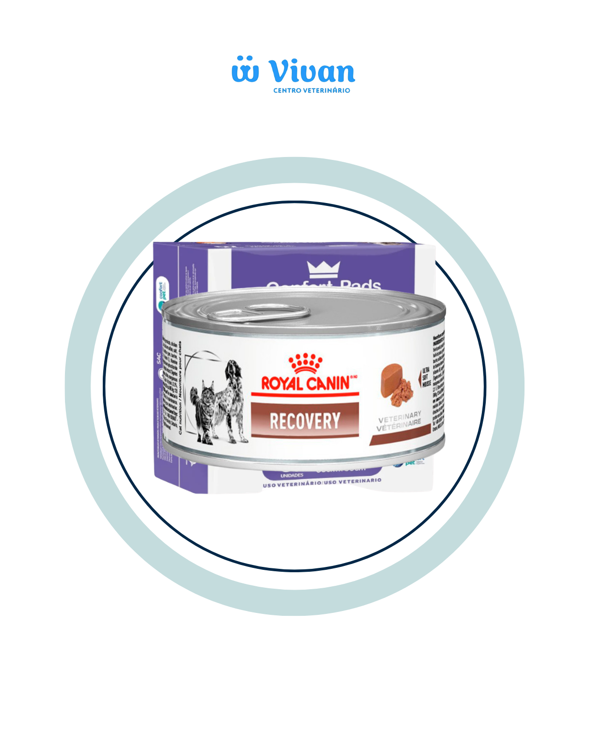 Royal Canin Recovery Patê Cães e Gatos