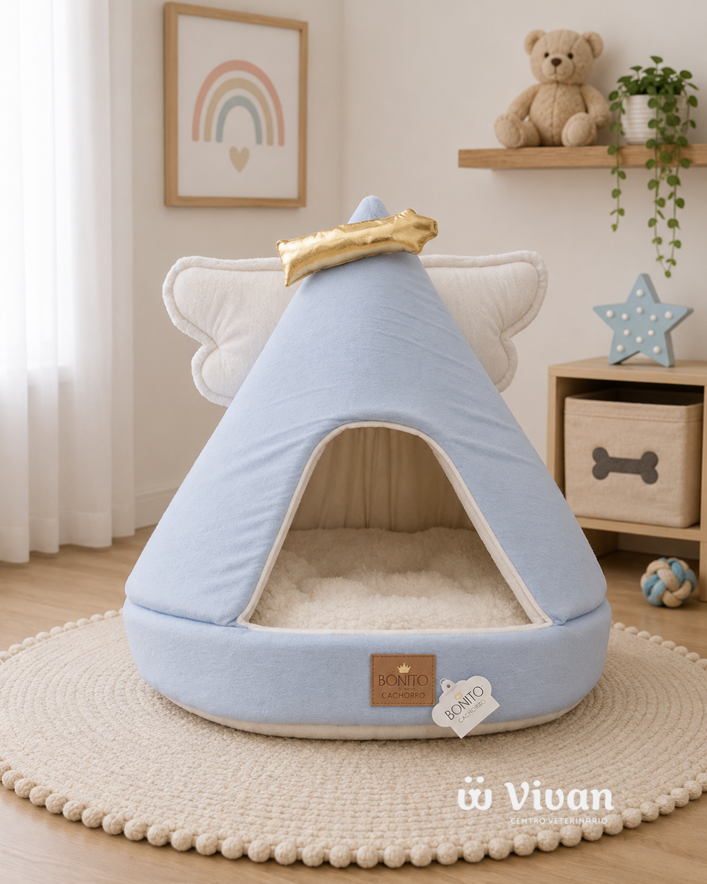 CASINHA ANJINHO - AZUL - U
