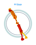 ACESSORIO DENTAL PLAY COM CORDA