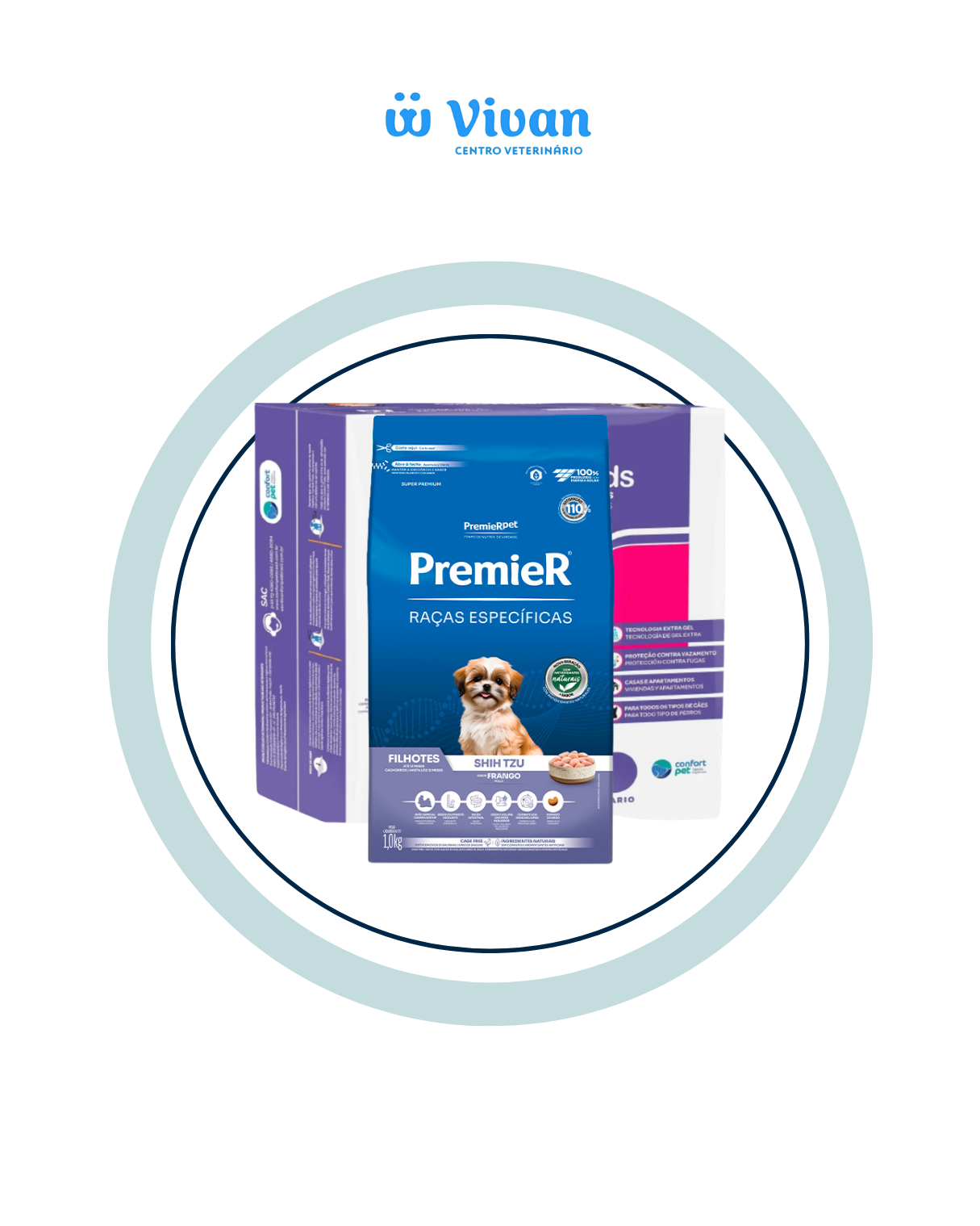 Ração PremieR Shih Tzu Filhotes 1kg