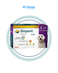 Simparic 10mg Cães 2,6 a 5kg 3 comprimidos