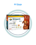 Simparic 20mg Cães 5,1 a 10kg 3 comprimidos