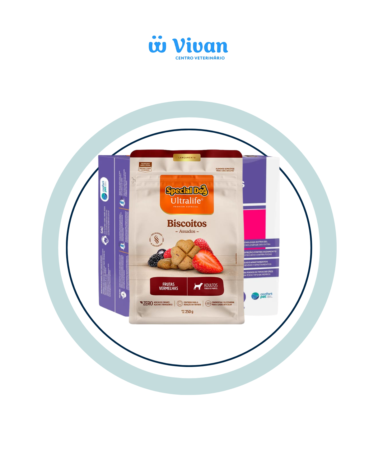 Biscoito Special Dog Ultralife Frutas Vermelhas 250g
